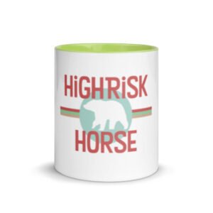 High Risk Horse Colorful Mug