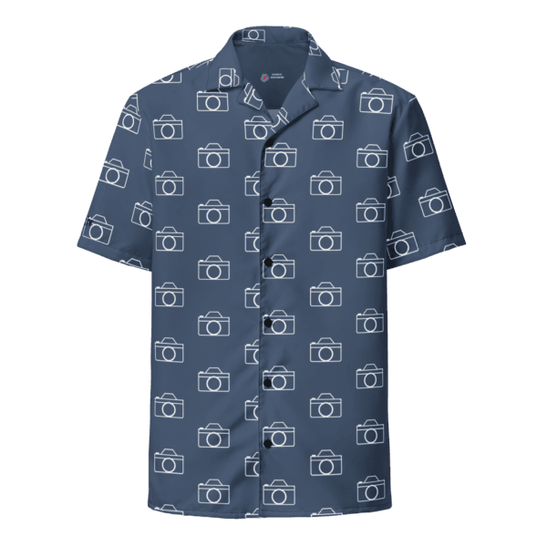 Camera Button Down Shirt