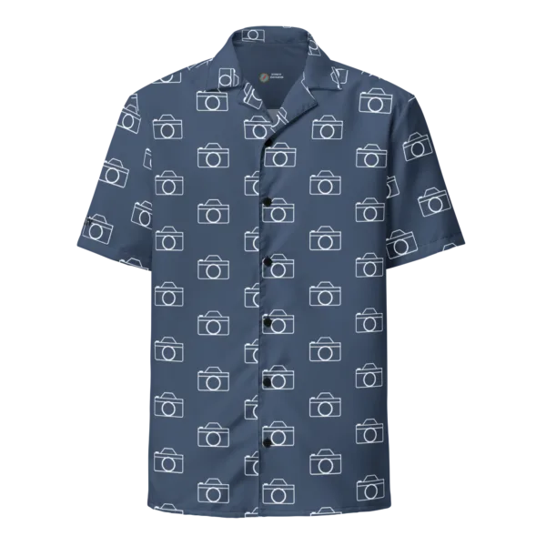 Camera Button Down Shirt