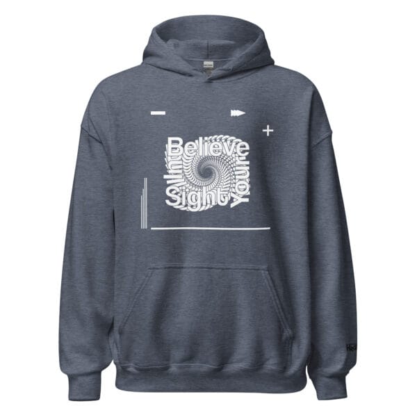 Believe your Sight Graphic Hoodie - Image 4