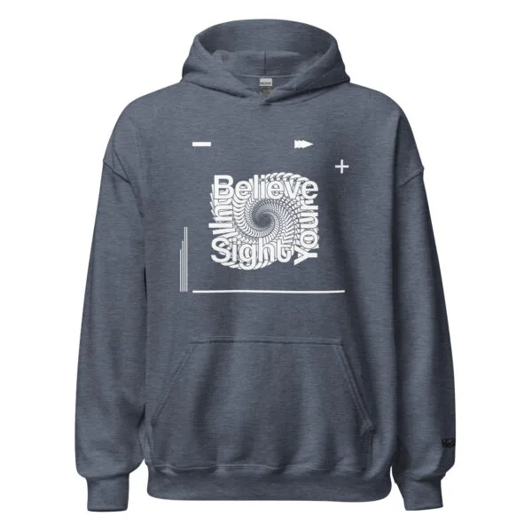 Believe your Sight Graphic Hoodie - Image 4