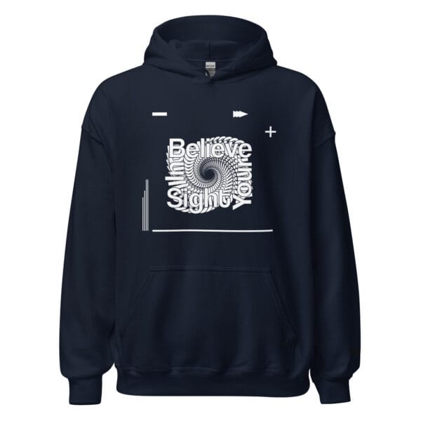 Believe your Sight Graphic Hoodie - Image 2