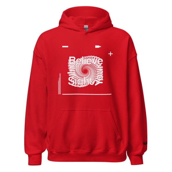 Believe your Sight Graphic Hoodie - Image 3